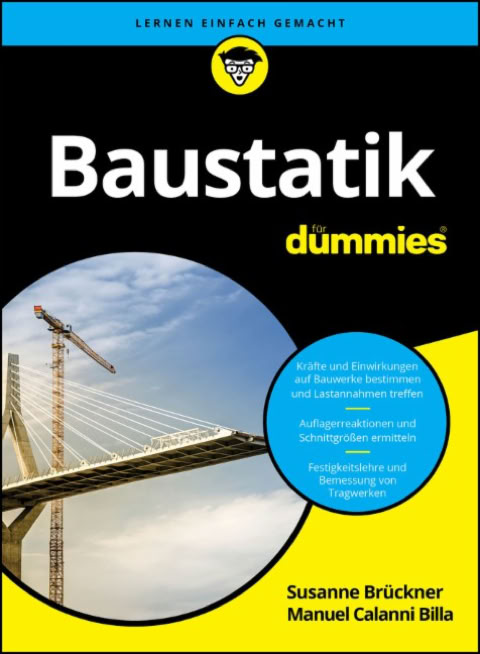 Baustatik für Dummies – Das Buch ist ideal für Studierende und Techniker, die das Fach endlich verstehen möchten